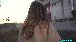 Outdoor POV from Public Agent - Sexy Redhead Spanish Fucker Paola Guerra