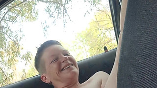 Squirting Car Play, Almost Busted