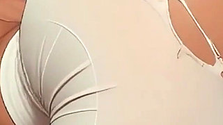 Creamy Pussy Fuck! Gym Sex! Ripped Leggings Fuck Doggystyle