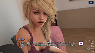 The Awakening 12: Liz's HJ & BJ on Xavier in Academy Toilet