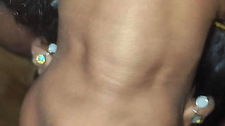 Desi Stepbrother Toilet on Stepsisters Body