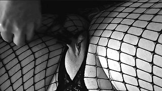 BDSM Session with My Wife, Clamps, Wide Opened Pussy