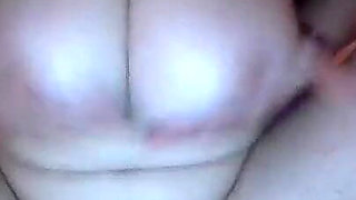 Caressing My Tits and My Hard Nipples