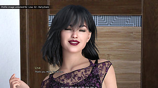 My Dorm 239: Kate's Pool Hugs & Kisses to Lisa's Party