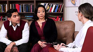 Fiery Threesome with Busty MILF Krystal Sparks and Sugar