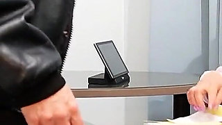 German Big Tits and Ass Female Mature Boss Seduce Boy to Cheating Fuck at Job Interview