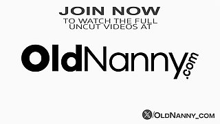 Mature Blonde Granny In Red Lingerie Devours Cock On Bed