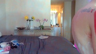 Lovely Amateur teen brunette masturbating outdoor