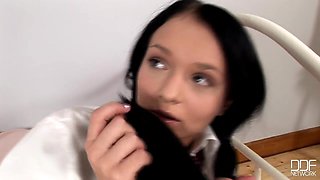 Miss Teacher punishing