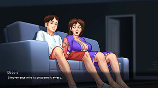 My stepmom really wanted to - Summertime saga