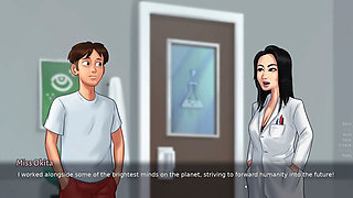 Big Tits Stepmom Saw my Boner - Summertime Saga part 5