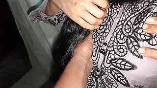 18 Years Old Desi Indian Beautiful Horniest My Young Big stepsister, He Gave Me The Opportunity To Fuck Him Today.