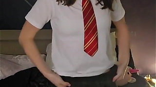 Special!!! Uniform Strip Tease