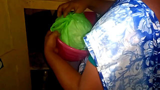 Tamil Desi House Wife Aunty Saree Changing Village House