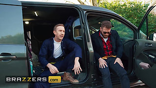 BRAZZERS - Horny Maya Rose's Unexpected Leaks Get Stuffed By Xander Corvus' & Danny D's Big Plumber Tools