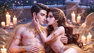 Desi Indian Couple Bedroom Mein Intense Romantic Sex - Gold Jewelry Wali Bhabhi Aur Husband Ki Hot Night