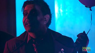 Busty MILFs in Sexy Costumes Have Wild Strip Club Orgy with Big Dick Guys