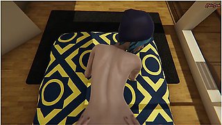 Chloe Price Gets Fingered And Pov Fucked With A Strapon - Life Is Strange Hentai