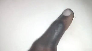 I Kneel and Suck My Lover's Cock in Front of My Cuckold Until I Swallow It All