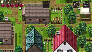 Fucking the Horny Farmer's Tits