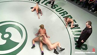 Jessie Cox Vs Dia Zerva In Round Three Femdom Cat Fight