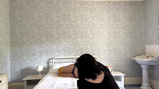 Amateur redhead Milf sucks and fucks a guy