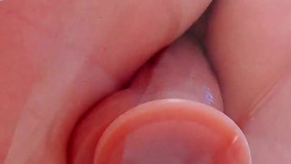 Sexy MILF Spencer Scott Gets Her Wet Cunt Fucked Hard by Big Dildo and Stepson's Cock