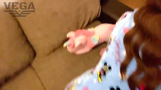 Vincent Vega - My Stepdaughter Was Watching Cartoons and Felt My Big Knob - Hard core