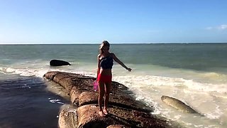 Public flash, footfetish, golden shower