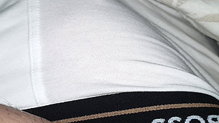 Step mom a new handjob for first time under step son underwear