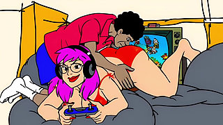 My Stepmom Loves Retro Games, Hentai, Ai Cartoon