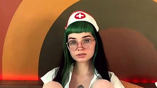 Jessy funny amateur teen brunette toying
