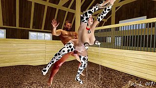 MILF Cow Slave Rough Anal Creampie by Owner - TaLk009 Hardcore 3D Hentai