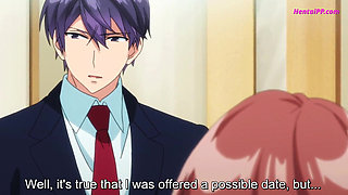 Teen Brunette Sucks a Big Cock: "Can You Feel The Size XL Filling You Tight? - Hentai