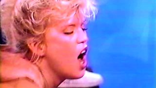 Big tit blonde MILF sucks a big cock POV
