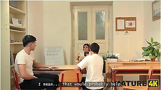 Melody Mynx - He Couldnt Resist And Touched My Mature Tits