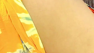 Honeymoon Couple Having Fun Night