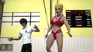 Hentai Sex School Episode 3 - Hentai Student Eats Out His Teacher's Perfect Pussy Until She Orgasms!
