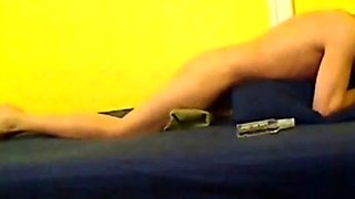 Fleshlight Fun: Pillow Humping with a Happy Ending!