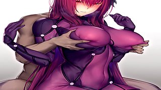 Hentai heartbeat sex asmr, asmr, anime asmr succubus