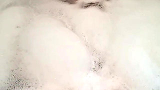 Soaking my tired feet