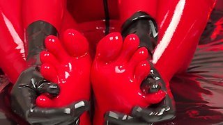 Rubber Foot Porn