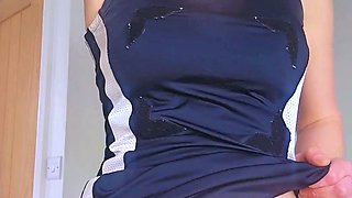 Redhead Teen Outdoor Toying