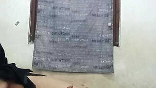 Hijab Girl with a Sports Teacher