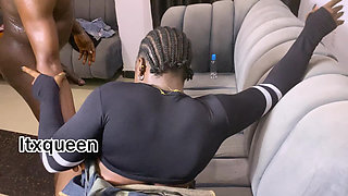 Emris Black African Cock Got My Pussy Dripping Hard