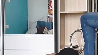Masked female dominates her pet slave: Part 1