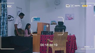 Indian beauty shares hotel passion with two intense desires