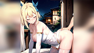 Amy and John hook up for a steamy office affair