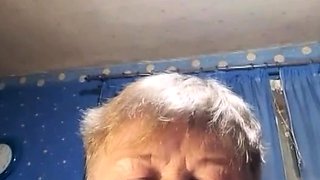 Big-tits BBW grandma solo squirting