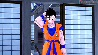 Android 18 hentai, android 21, ecchi